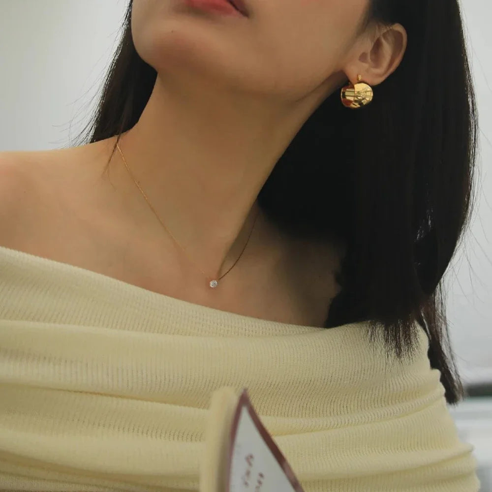 Collier minimaliste “Pure Éclat” – Élégance discrète au quotidien