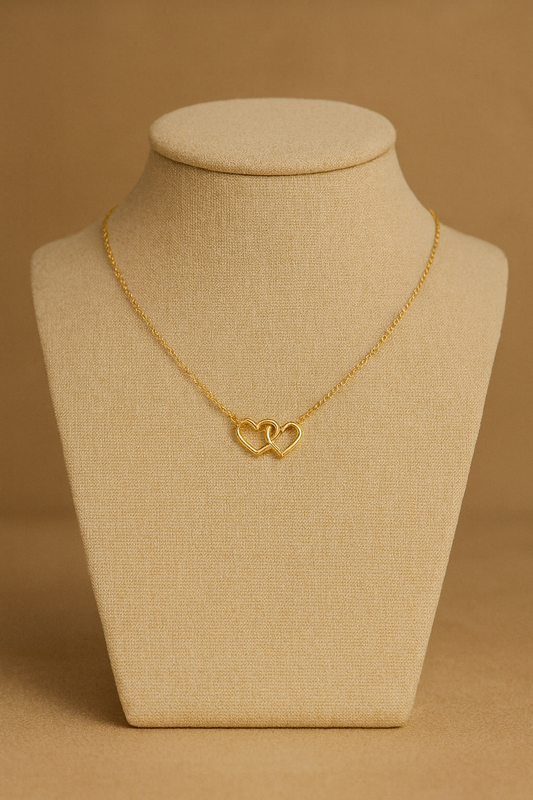 Collier “Deux Âmes” – Lien éternel entre deux cœurs