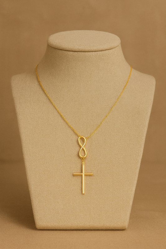 Collier “Foi & Élégance” – Symbole intemporel de force et de paix