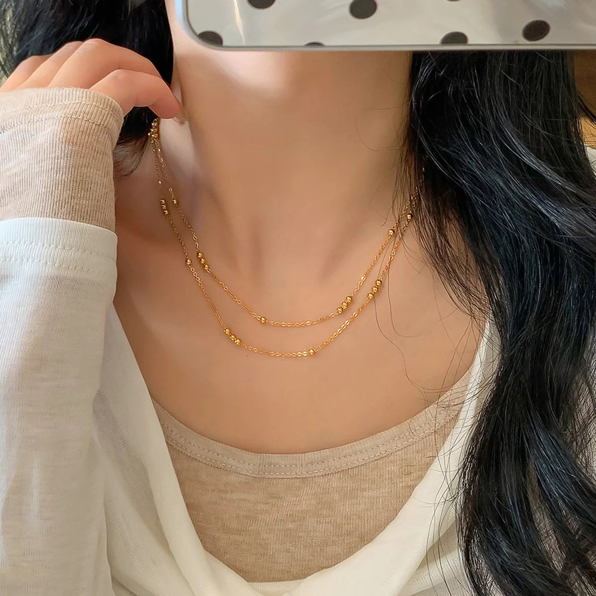 Collier “Éclat Superposé”