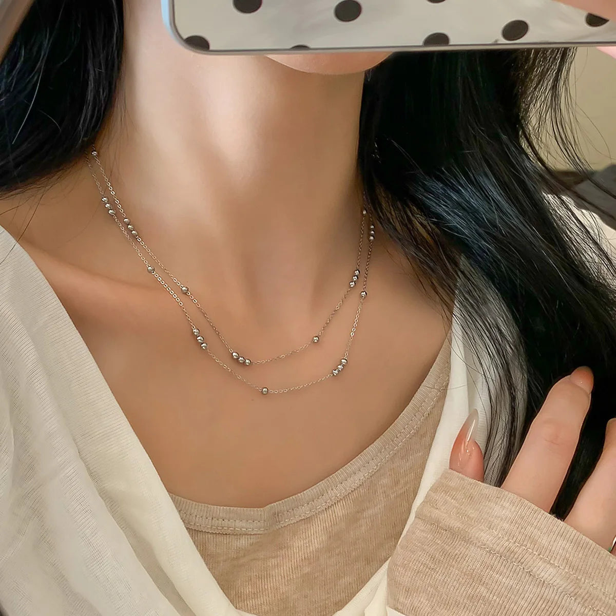 Collier “Éclat Superposé”